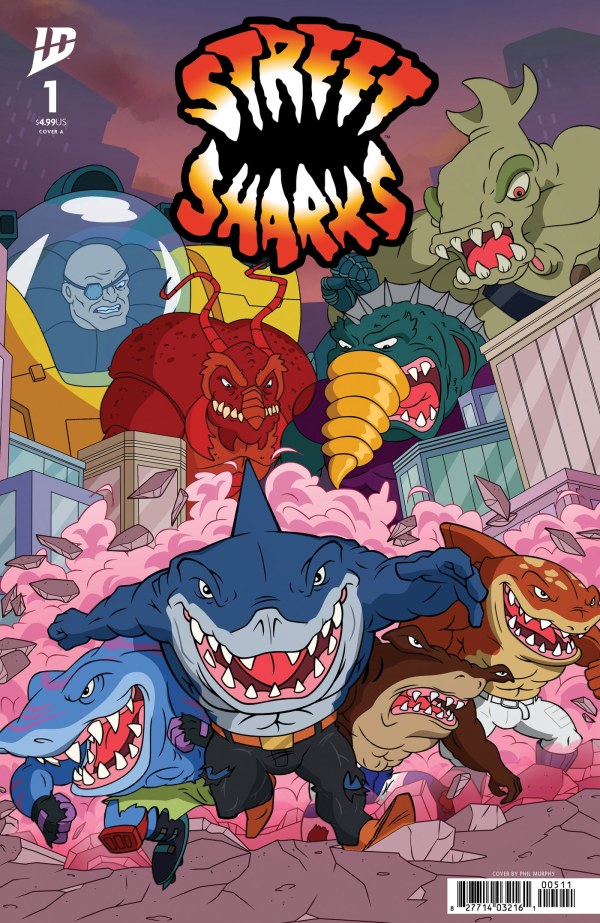 Street Sharks #1 cover