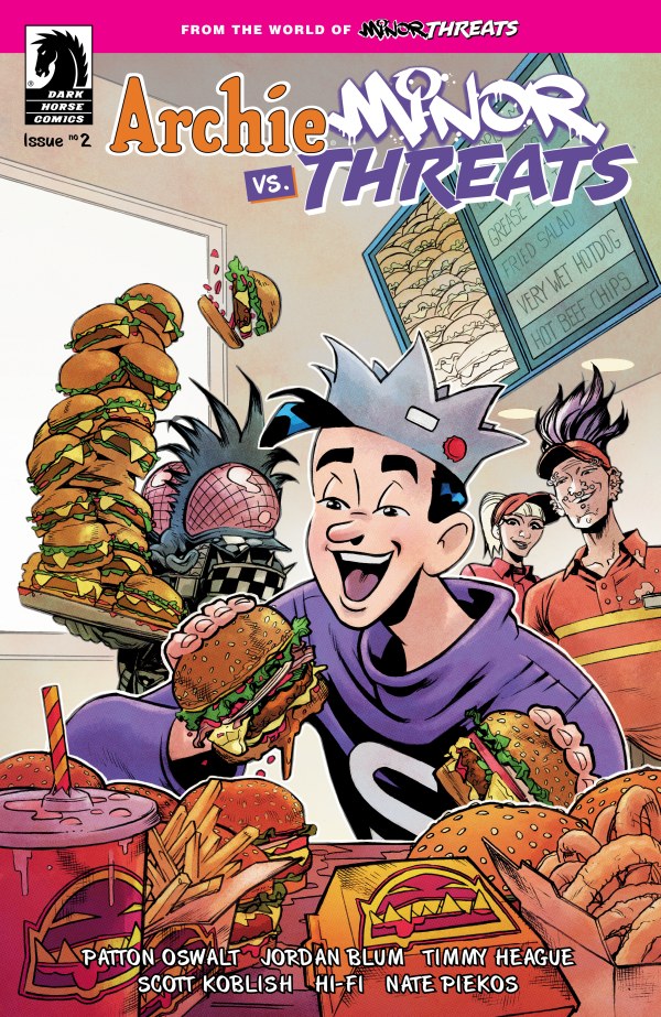 Archie vs. Minor Threats #2 cover