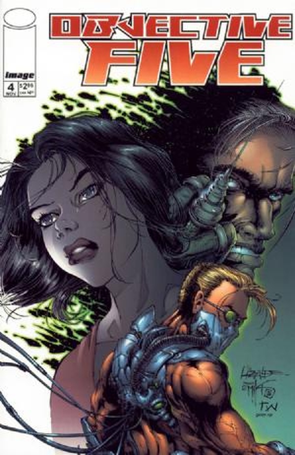 Objective Five #4 cover