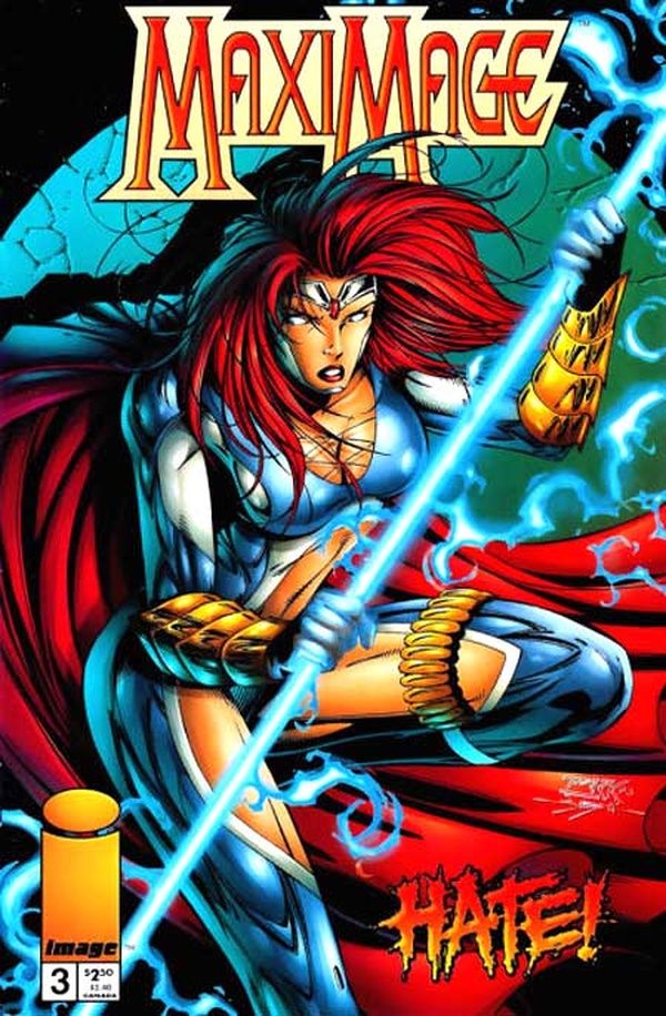 MaxiMage #3 cover