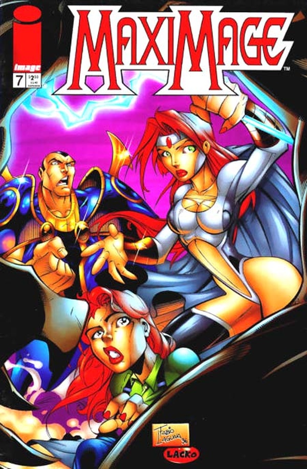 MaxiMage #7 cover
