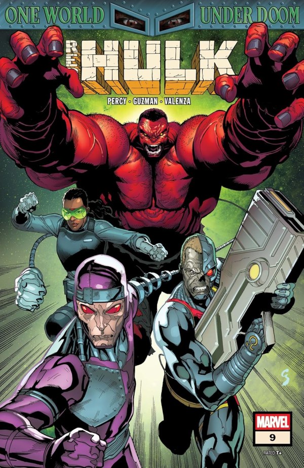 Red Hulk #9 cover