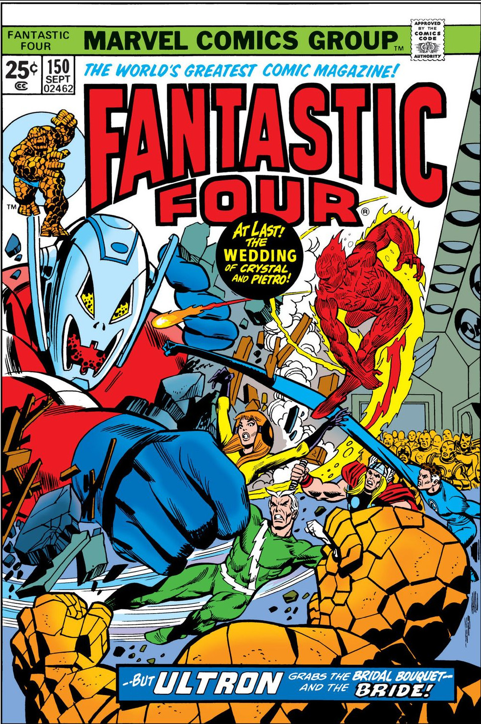 Fantastic Four #150 cover
