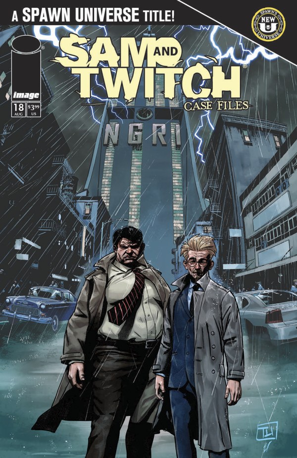 Sam and Twitch: Case Files #18 cover