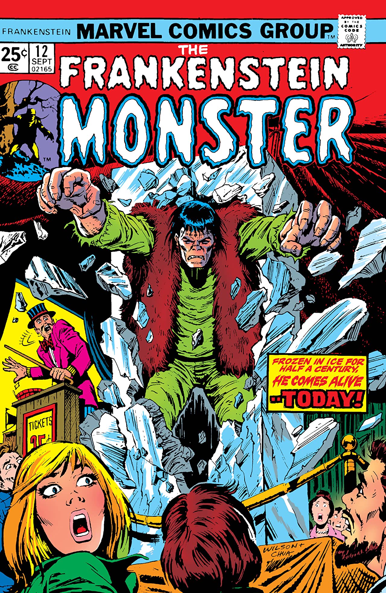 Frankenstein #12 cover