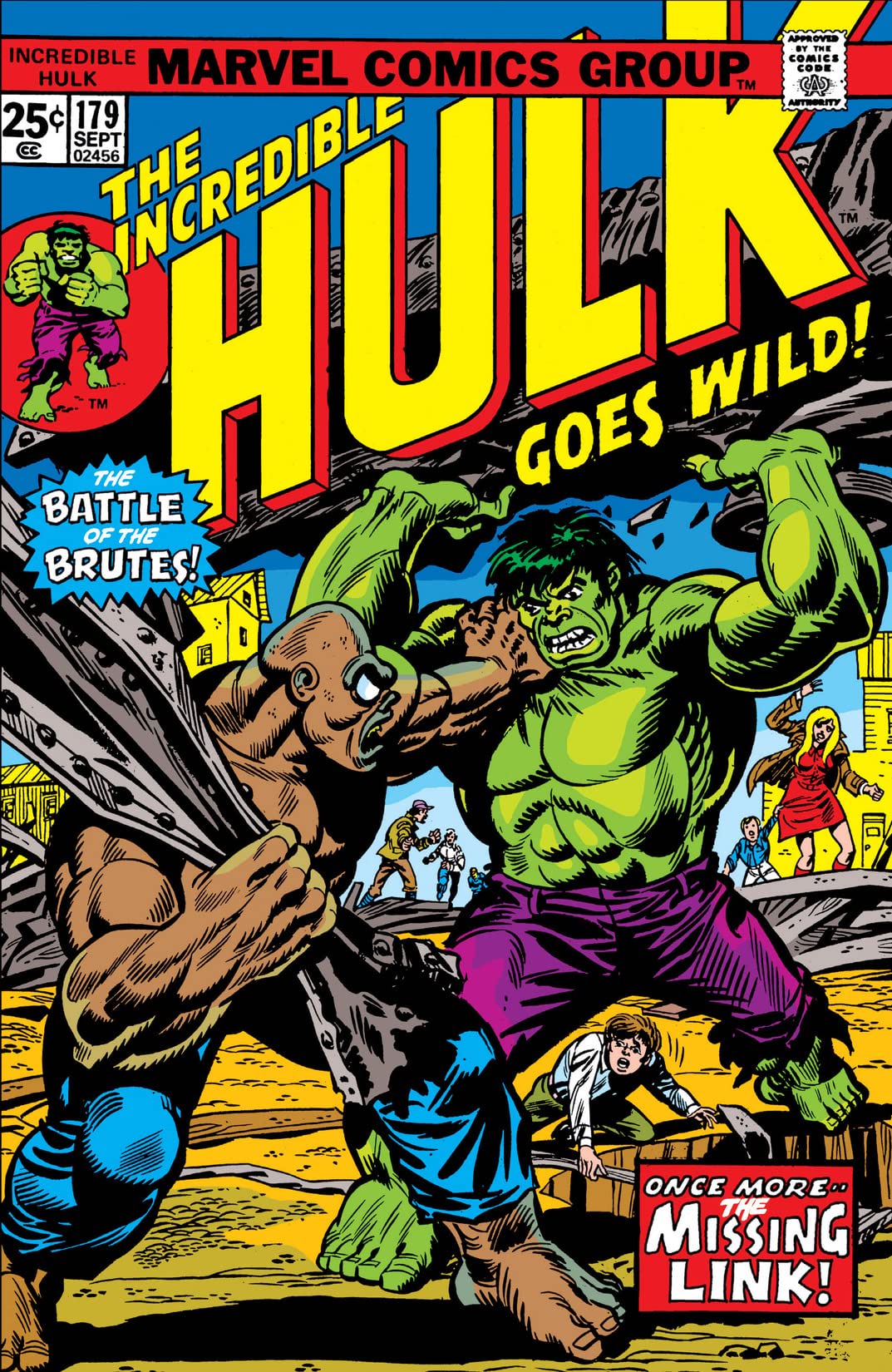 The Incredible Hulk #179 cover
