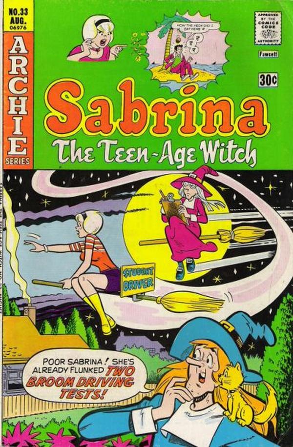 Sabrina, the Teenage Witch #33 cover