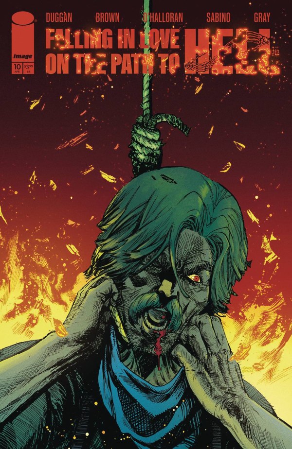 Falling in Love on the Path to Hell #10 cover
