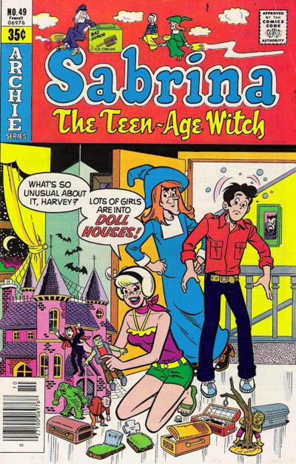 Sabrina, the Teenage Witch #49 cover