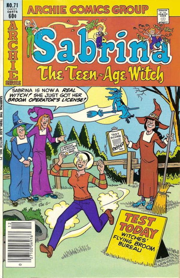 Sabrina, the Teenage Witch #71 cover