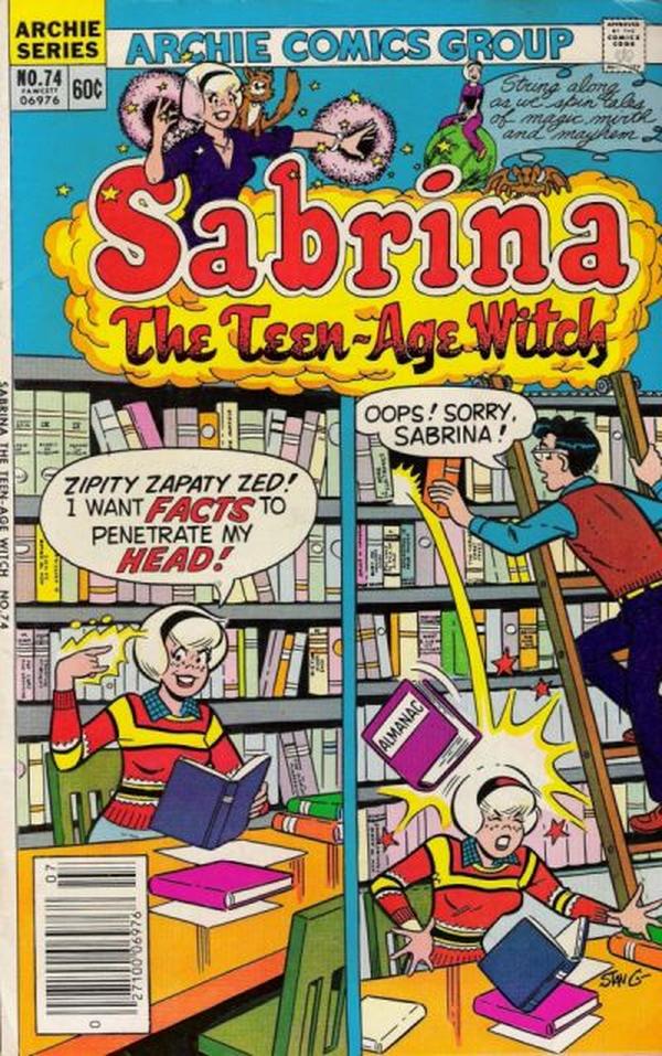 Sabrina, the Teenage Witch #74 cover