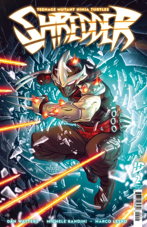 Teenage Mutant Ninja Turtles: Shredder #2 cover
