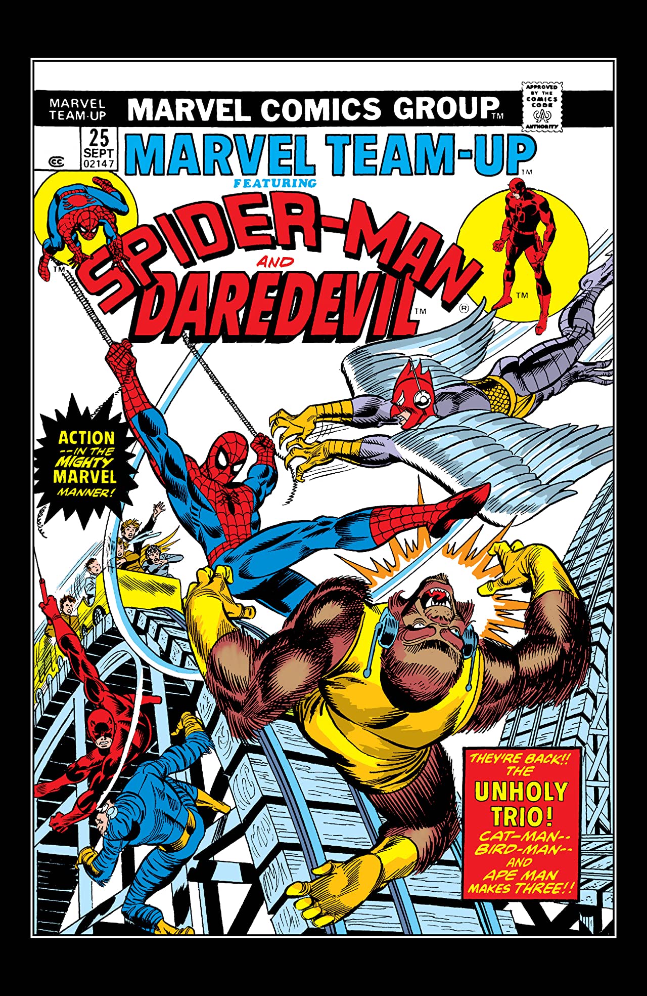 Marvel Team-Up #25 cover