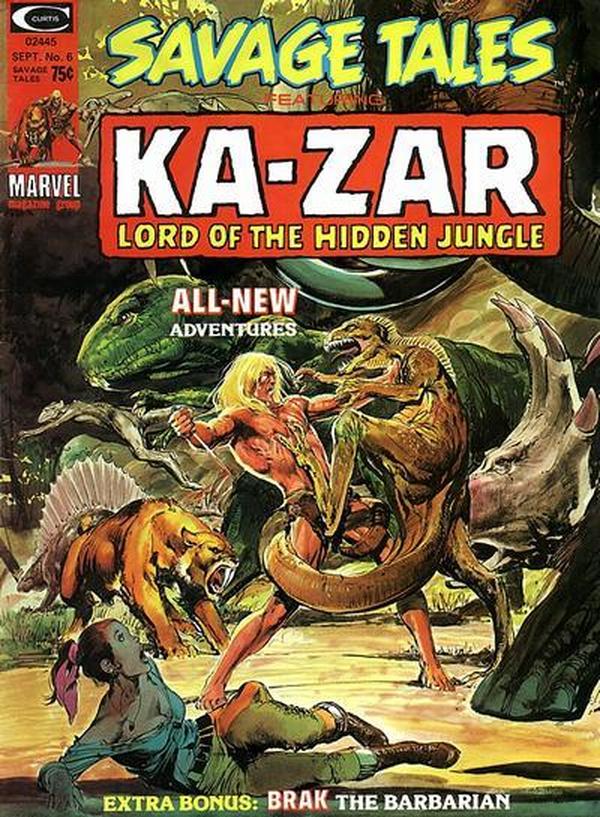 Savage Tales #6 cover
