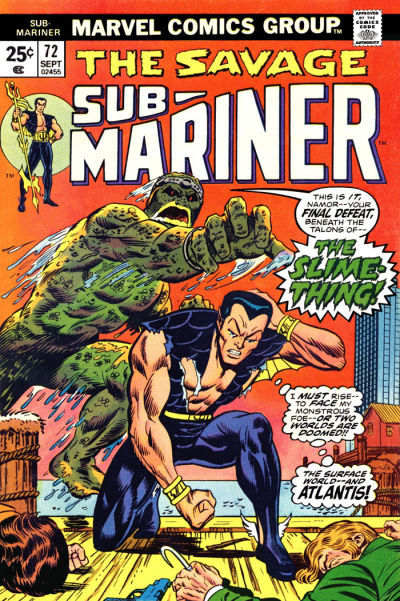 Sub-Mariner #72 cover
