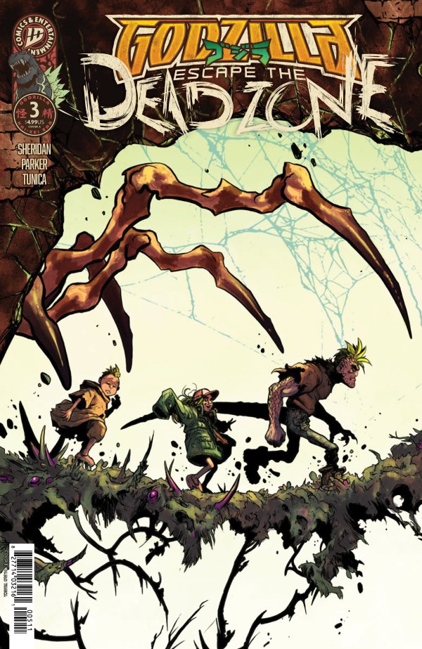Godzilla: Escape the Deadzone #3 cover