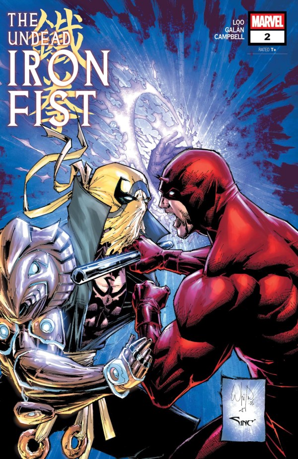 The Undead Iron Fist #2 cover