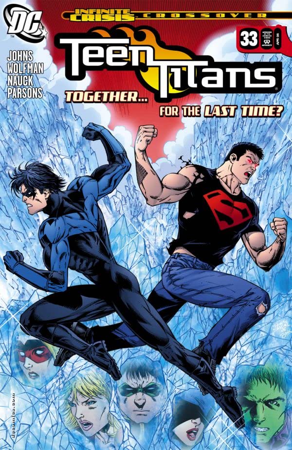 Teen Titans #33 cover