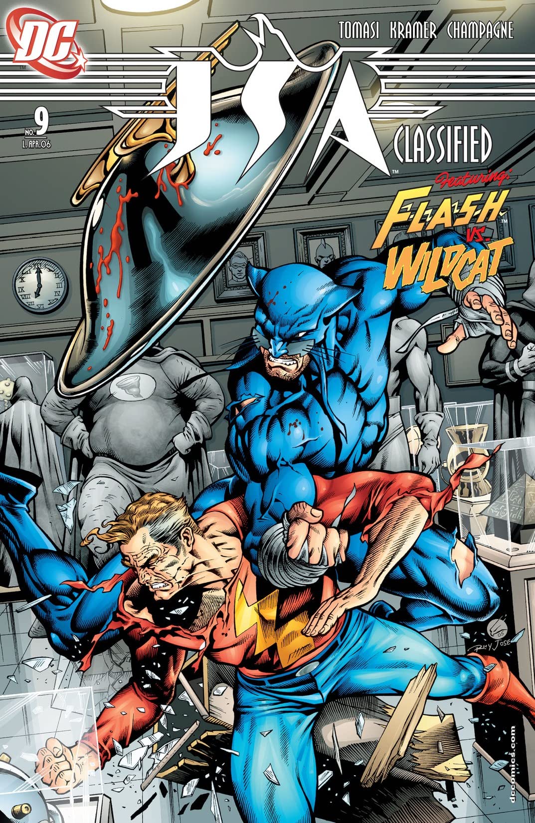 JSA: Classified #9 cover