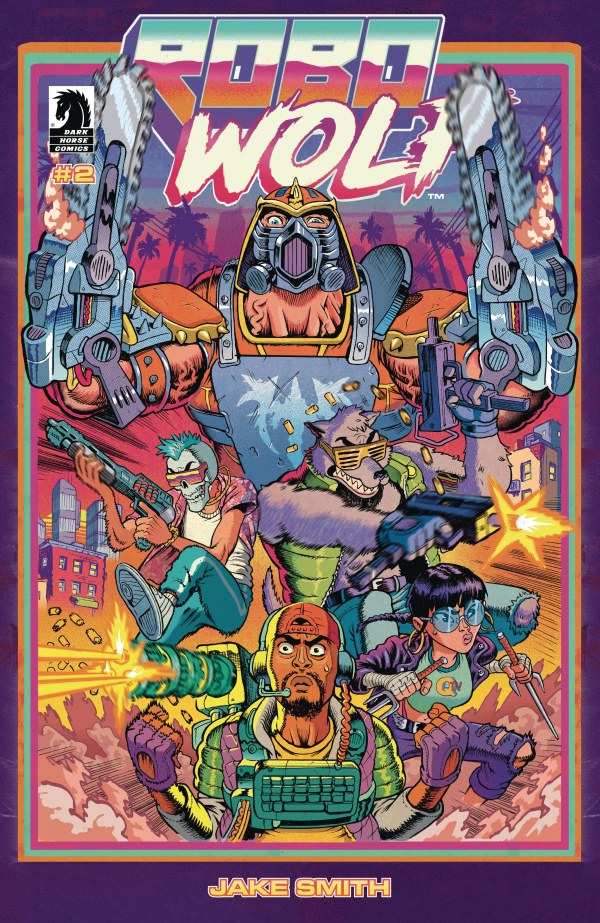 RoboWolf #2 cover