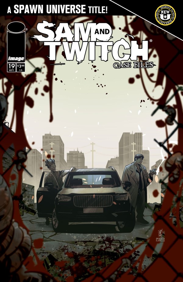 Sam and Twitch: Case Files #19 cover