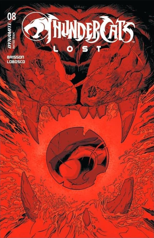 ThunderCats Lost #8 cover