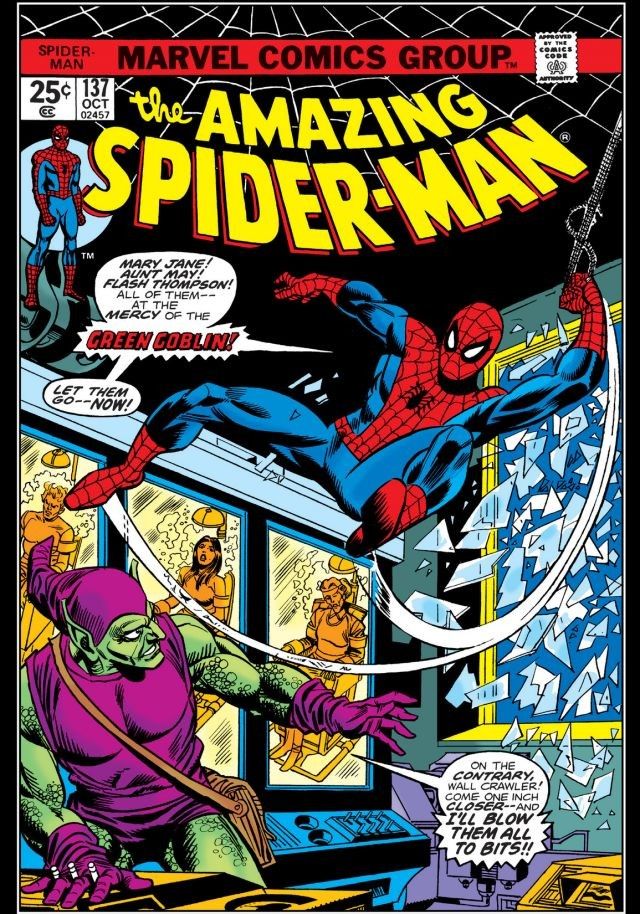 The Amazing Spider-Man #137 cover