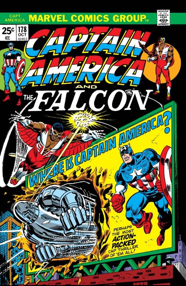 Captain America #178 cover