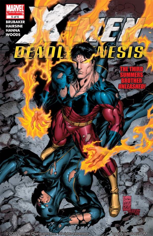 X-Men: Deadly Genesis #5 cover
