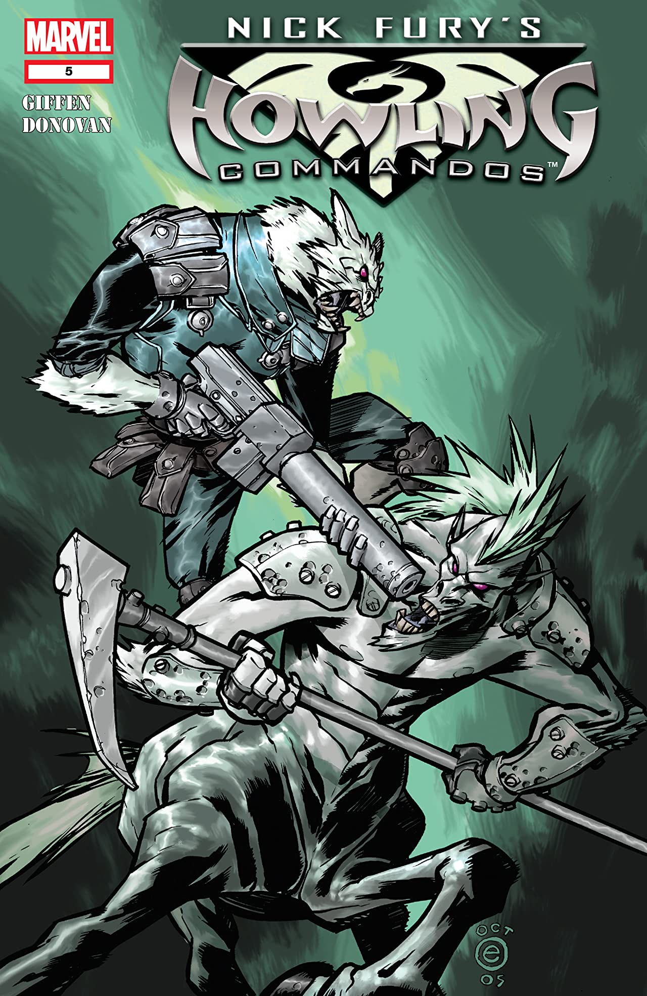 Nick Fury's Howling Commandos #5 cover
