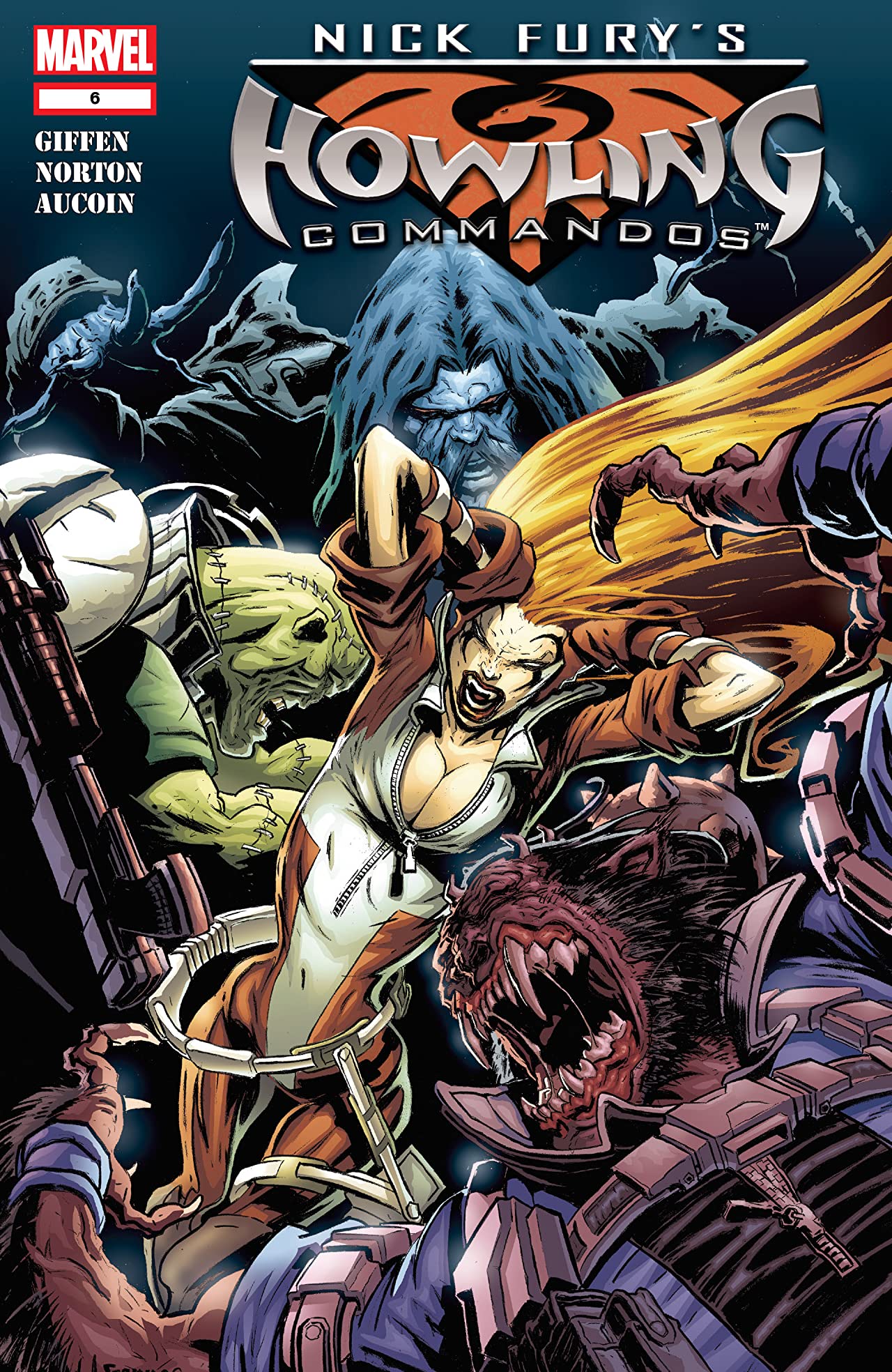 Nick Fury's Howling Commandos #6 cover