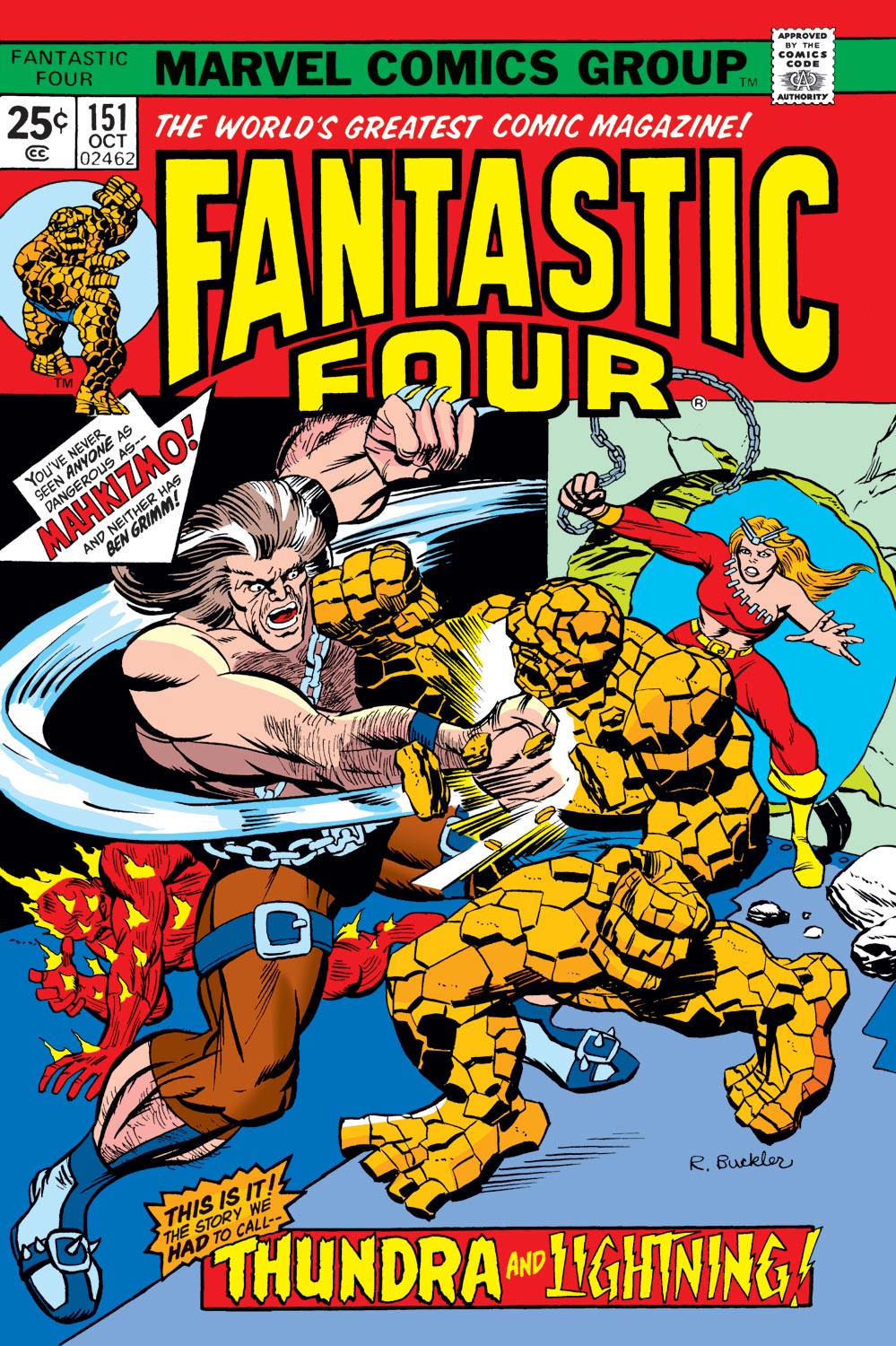 Fantastic Four #151 cover