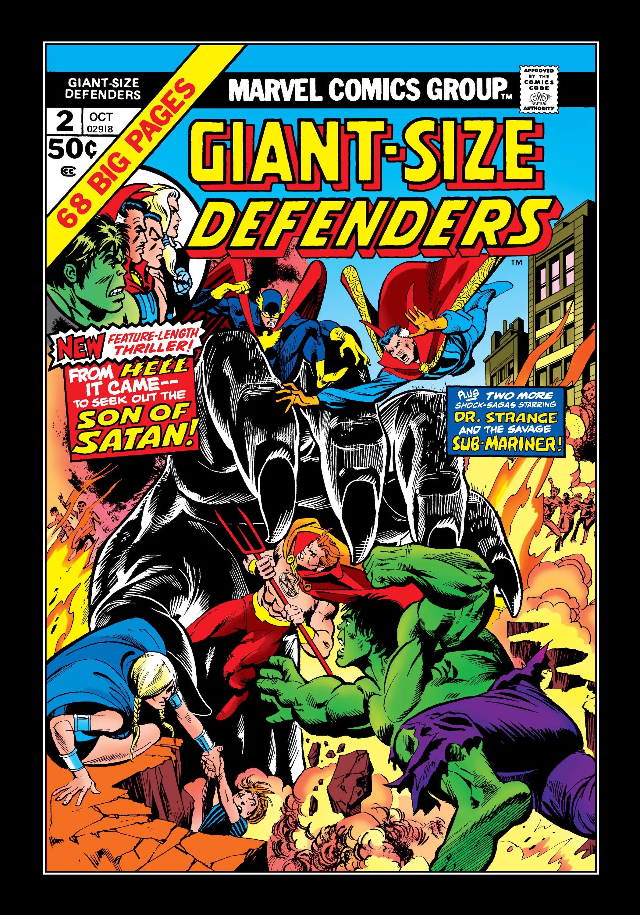 Giant-Size Defenders #2 cover