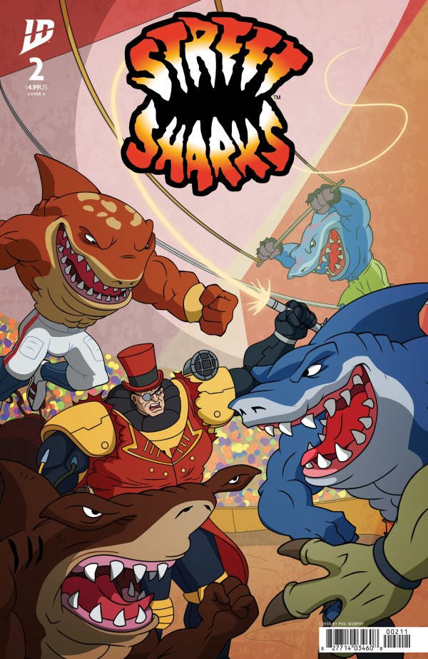 Street Sharks #2 cover