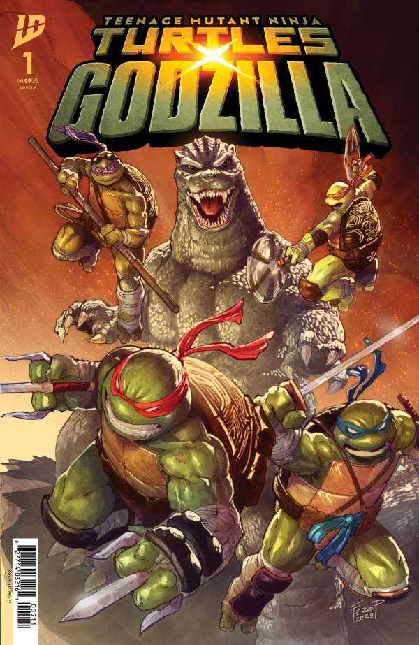 Teenage Mutant Ninja Turtles [TMNT] x Godzilla #1