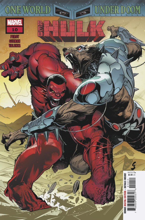 Red Hulk #10 cover
