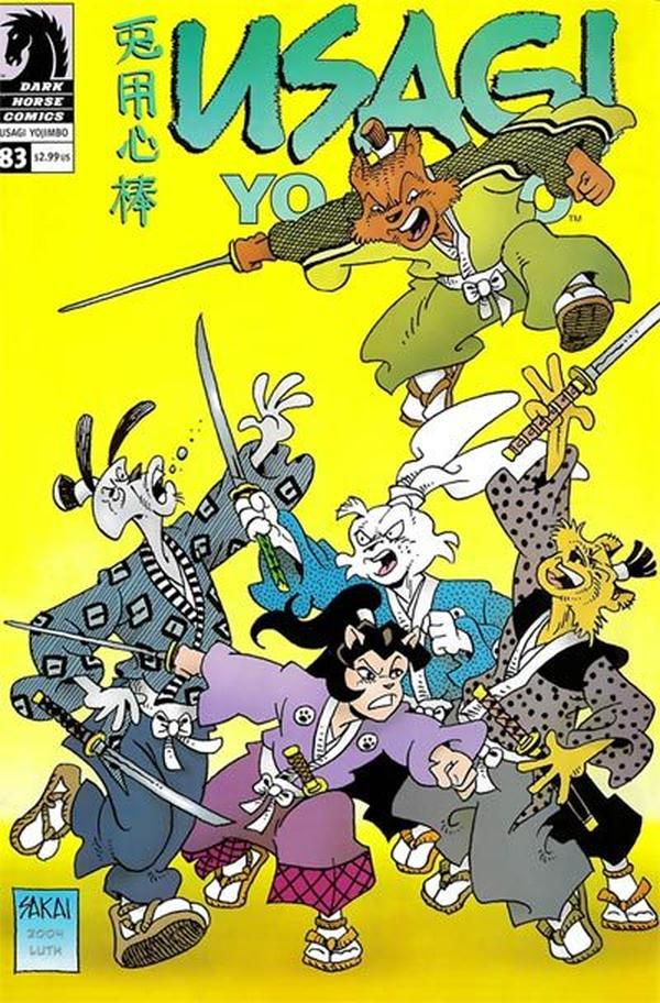 Usagi Yojimbo #83 cover