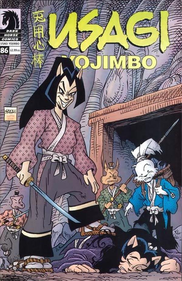 Usagi Yojimbo #86 cover