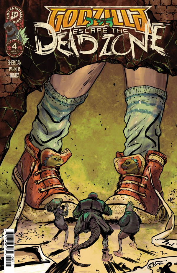 Godzilla: Escape the Deadzone #4 cover