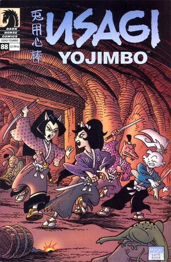 Usagi Yojimbo #88 cover