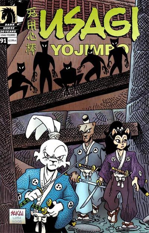 Usagi Yojimbo #91 cover