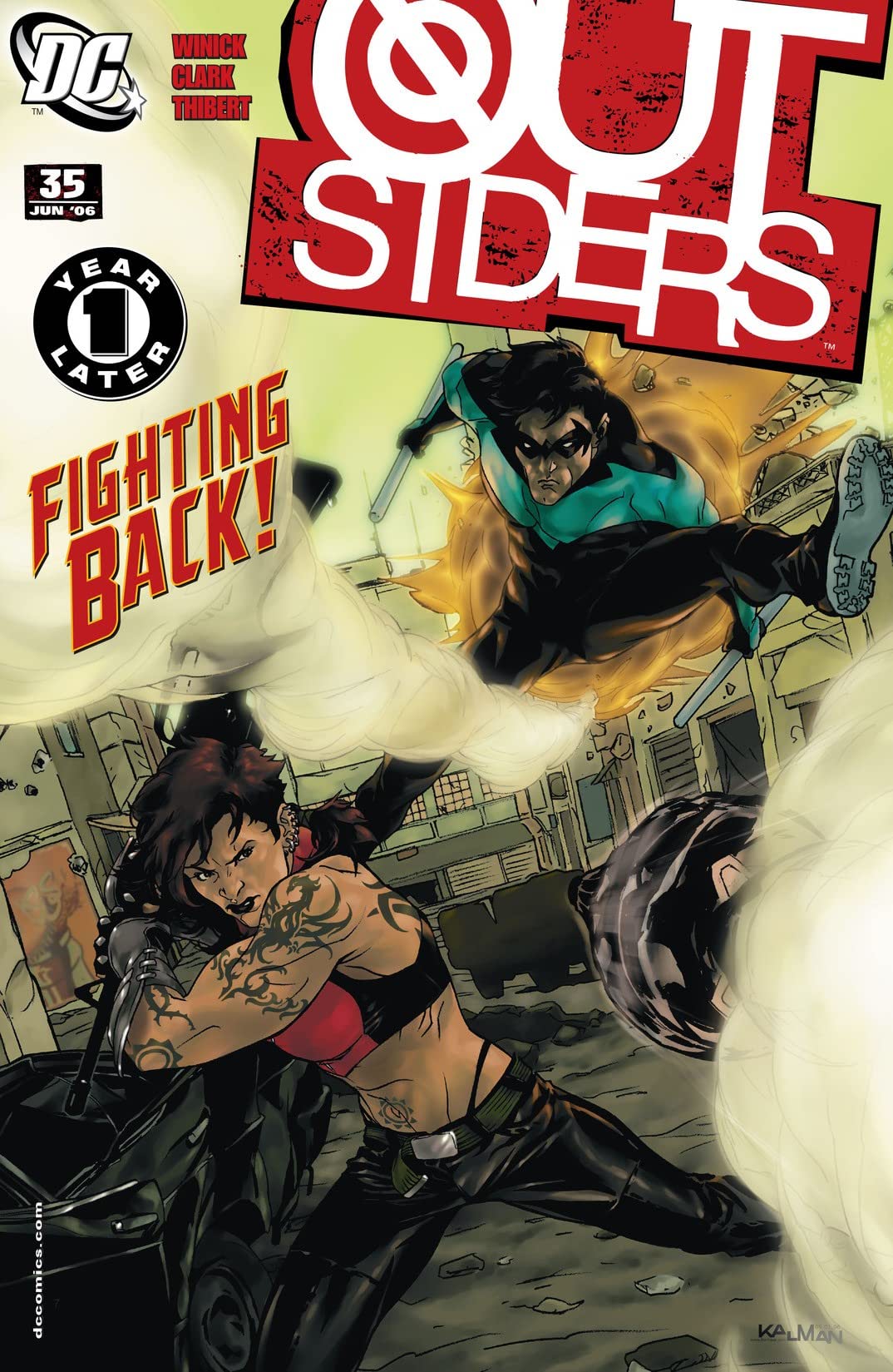 Outsiders #35 cover