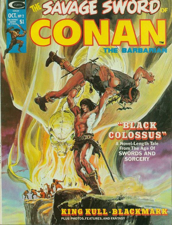 The Savage Sword of Conan #2 cover