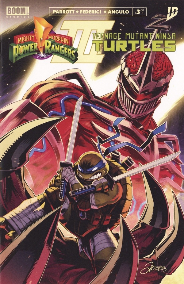 Mighty Morphin Power Rangers / Teenage Mutant Ninja Turtles III #3 cover