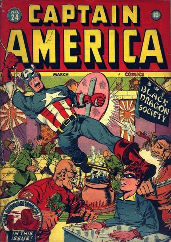 Captain America Comics #24 cover
