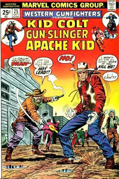 Western Gunfighters #25 cover