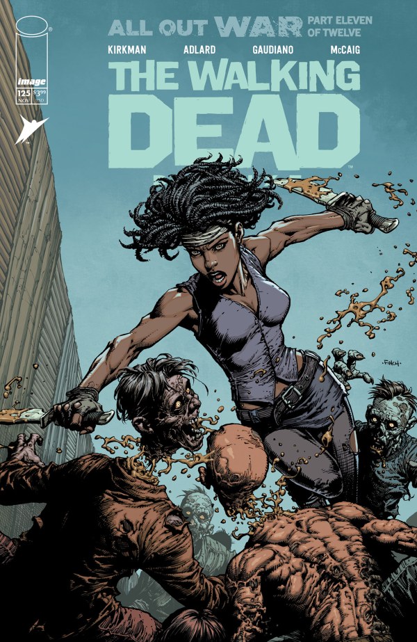 The Walking Dead Deluxe #125 cover