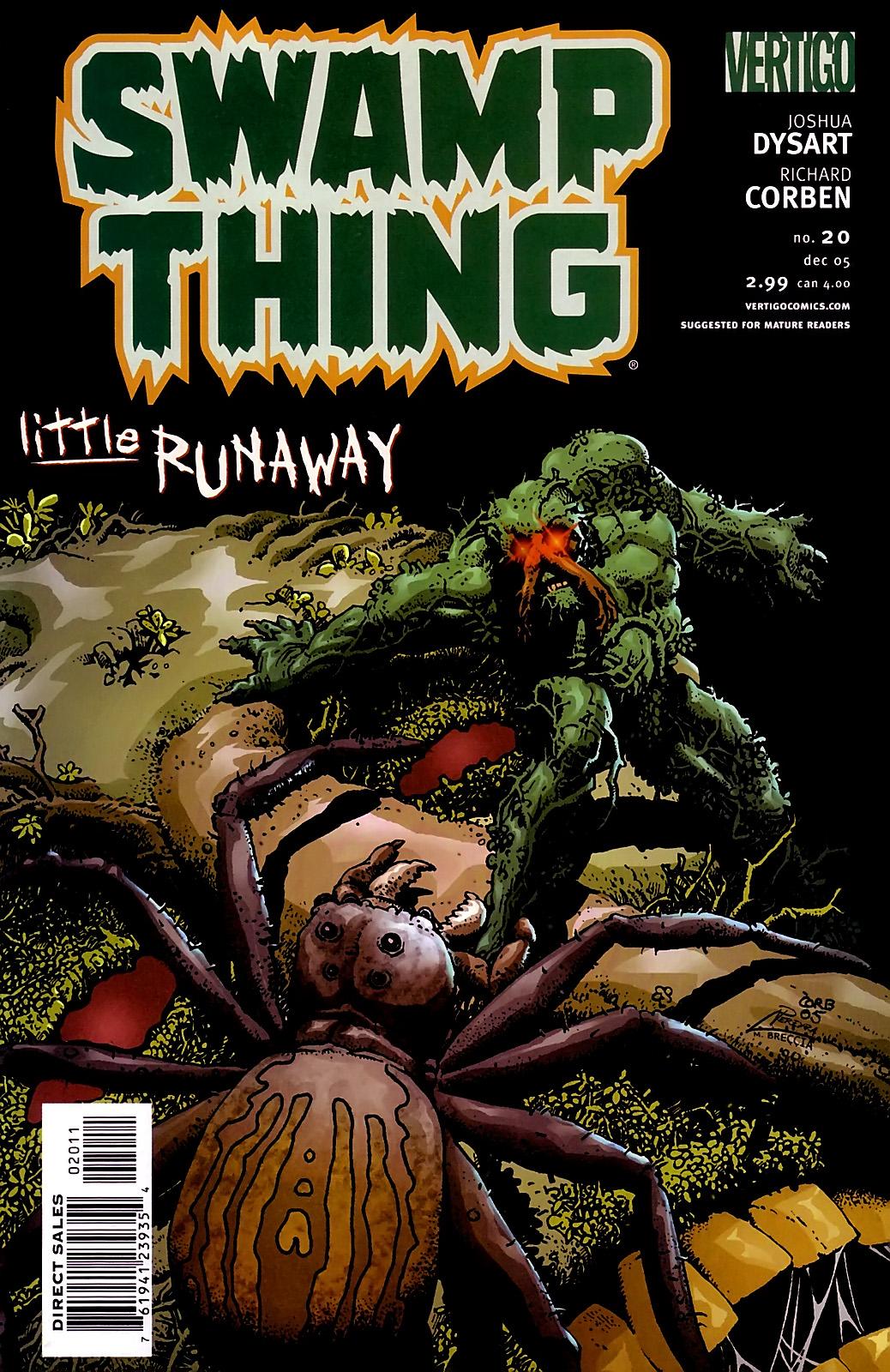 Swamp Thing #20 cover
