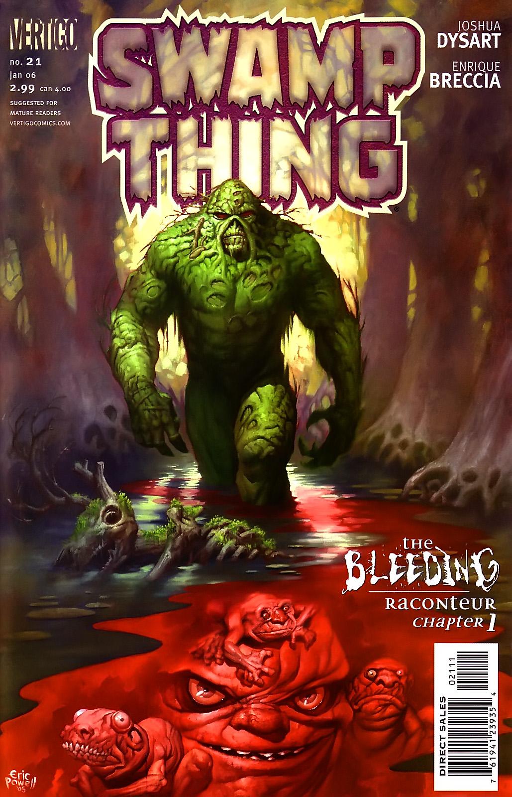 Swamp Thing #21 cover
