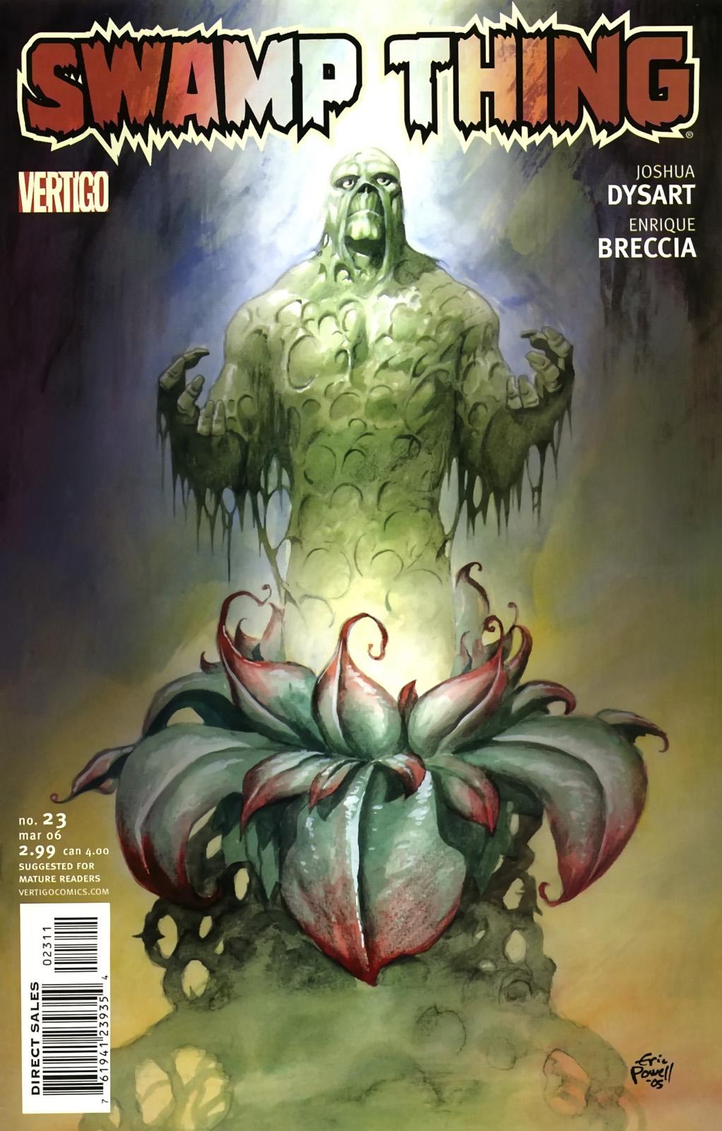 Swamp Thing #23 cover